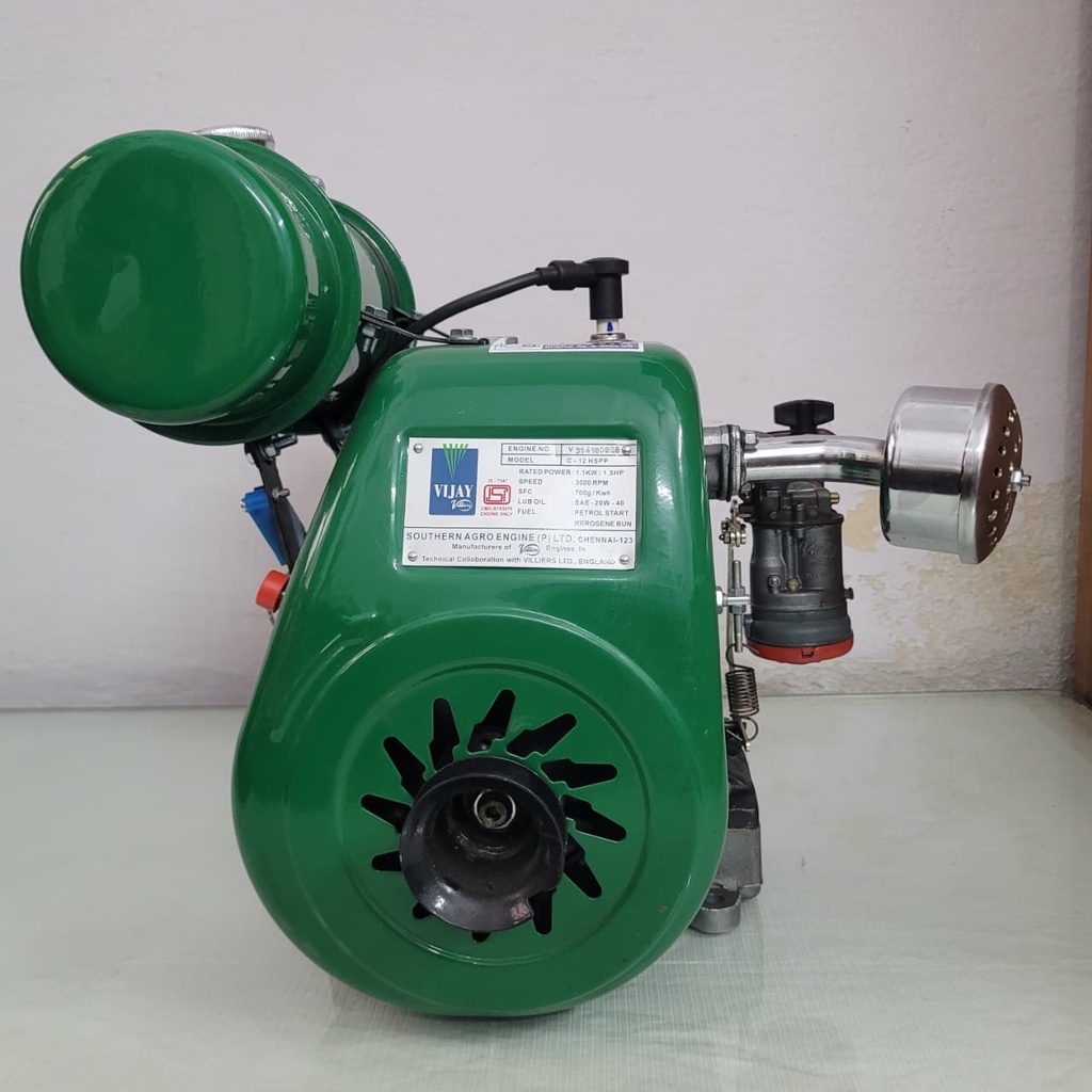 Vijay Villiers C-12 HSPP 1.5 HP Engine | Petrol Vibrator