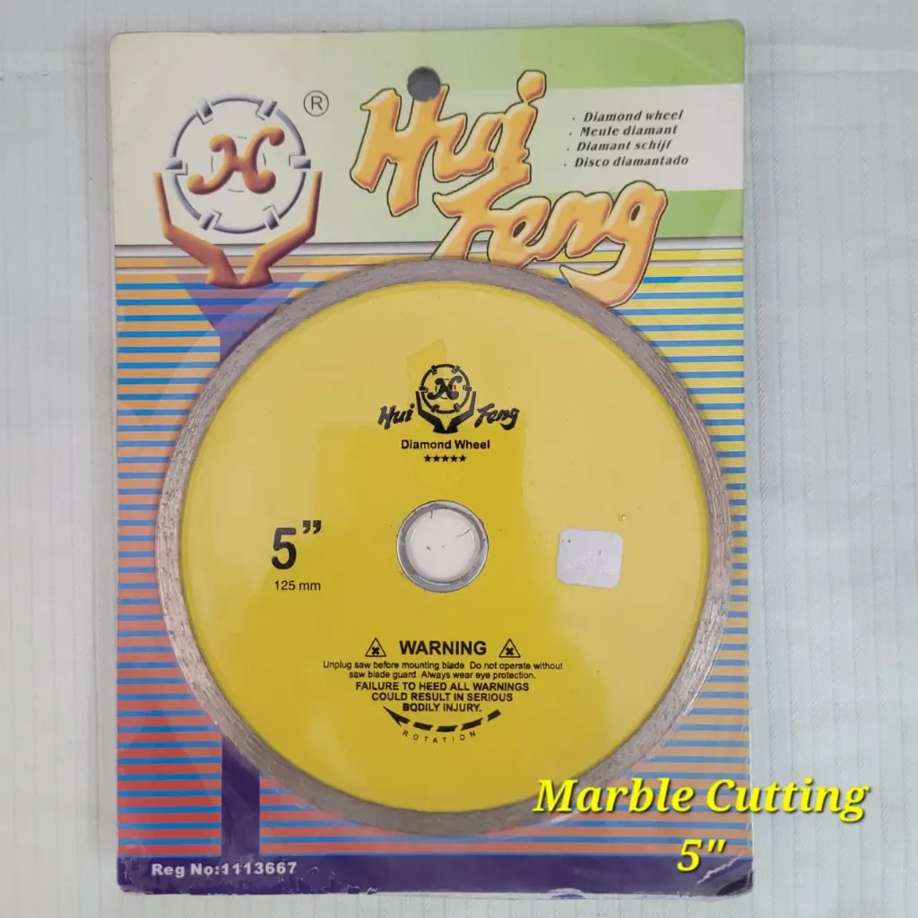 Hui Feng 5-Inch Marble Cutting Wheel (125mm)