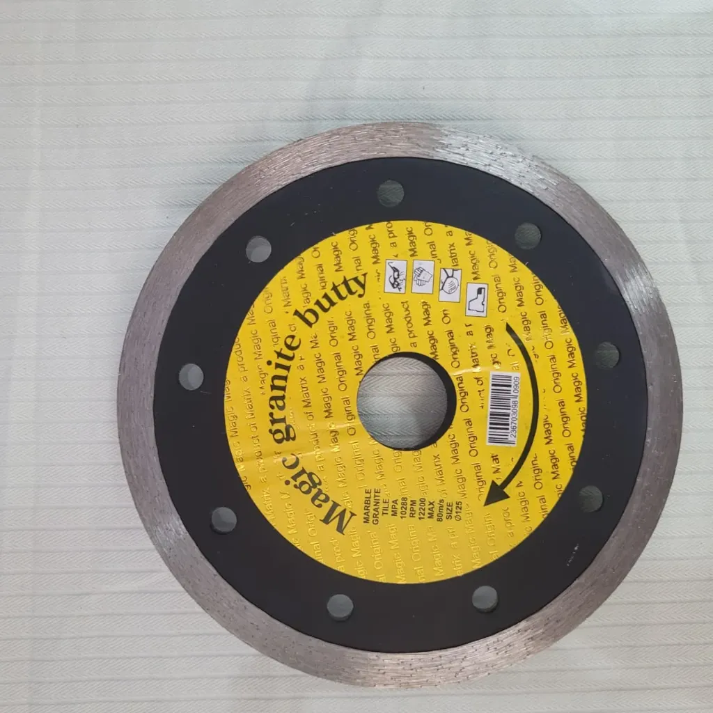 Magic 5-Inch Marble Cutting wheel (125mm) | Continuous Rim Diamond Blade